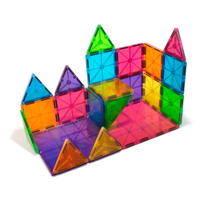 Magna-Tiles – Clear Colours – 32 Piece Set