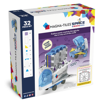 Magna-Tiles Space + microMAGS 32 piece Set