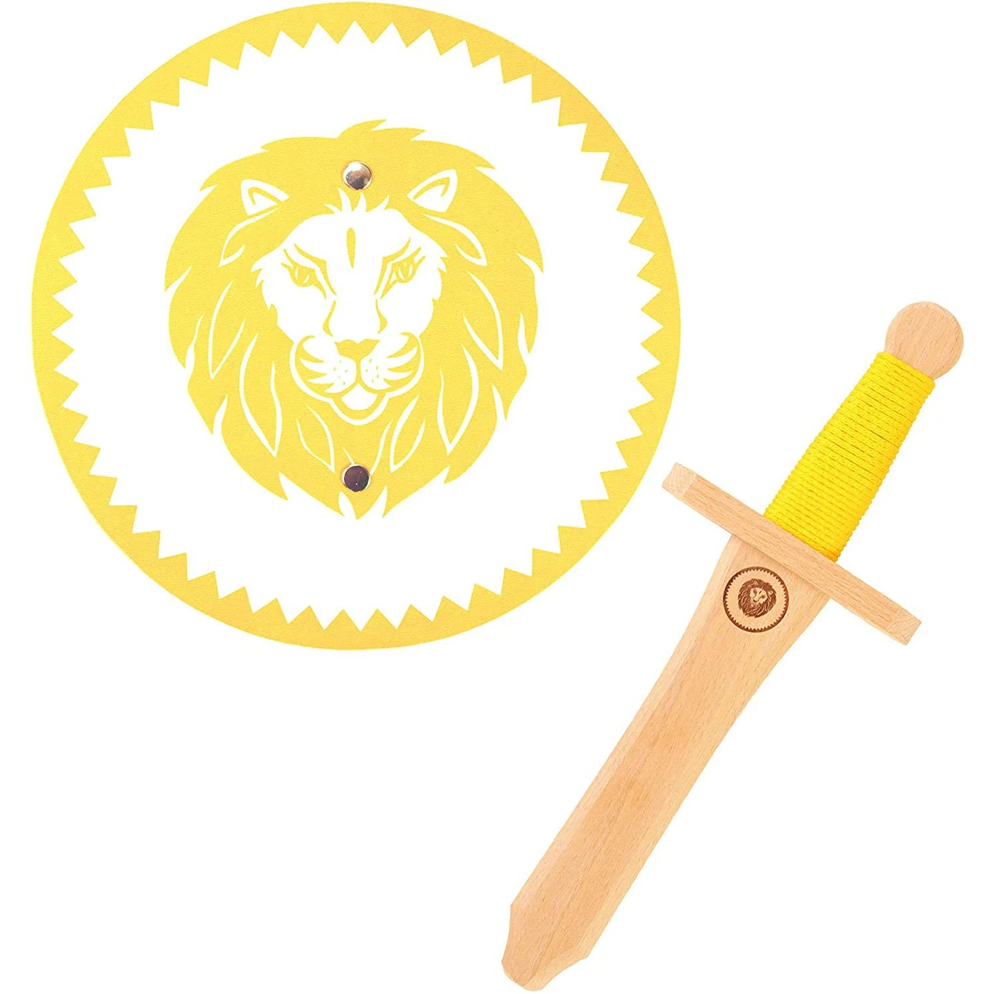 Mini Shield and Sword Set - Leopold - Lion