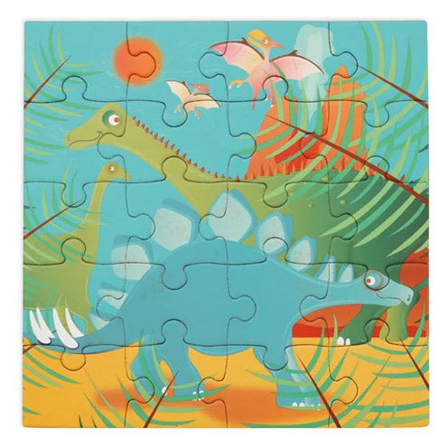 Magnetic Puzzle Book To Go - Dinosaurs