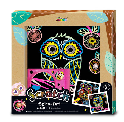 Scratch - Spiro Art - Owl