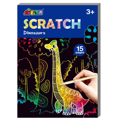 Dinosaurs Mini Scratch Book