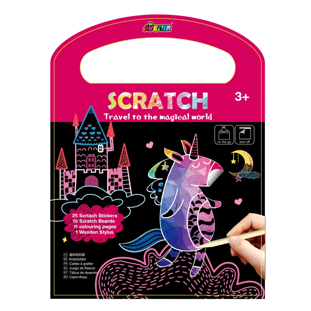 Scratch Book - Travel to the Magical World