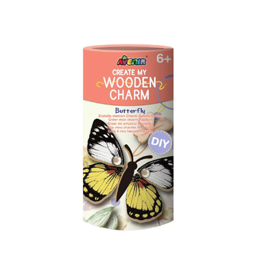 Create My Wooden Charm - Butterfly