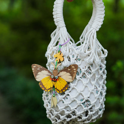 Create My Wooden Charm - Butterfly