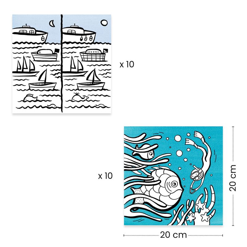 Ocean Colouring Dispenser