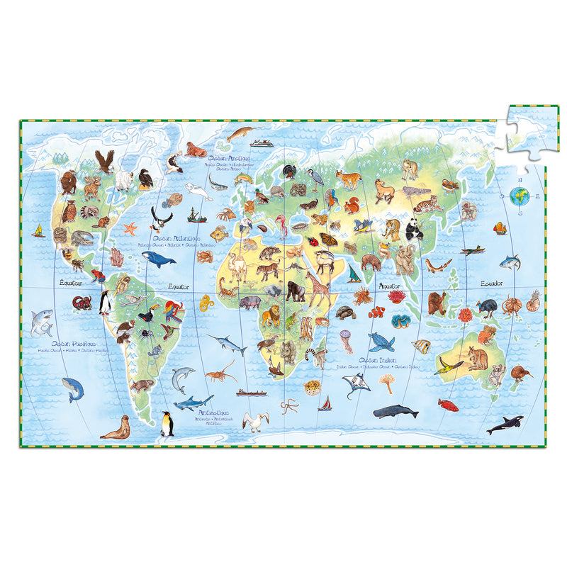 World Animals 100pc Puzzle & Booklet