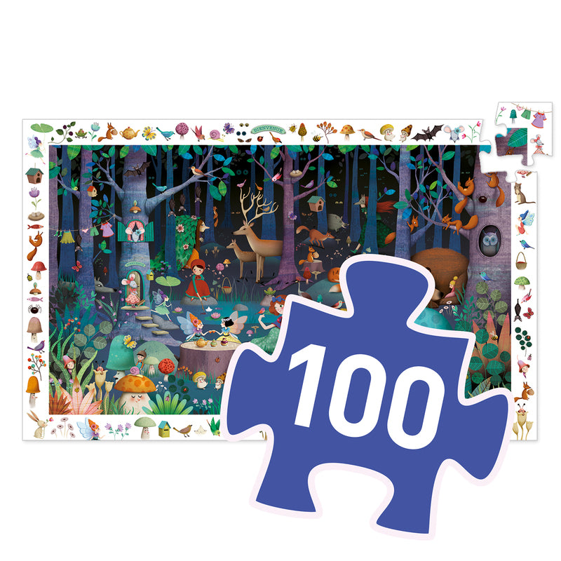 Enchanted Forest – 100-piece Observation Puzzle