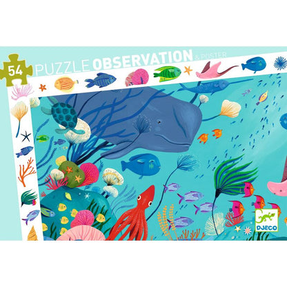 Aquatic – 54 piece Observation Puzzle