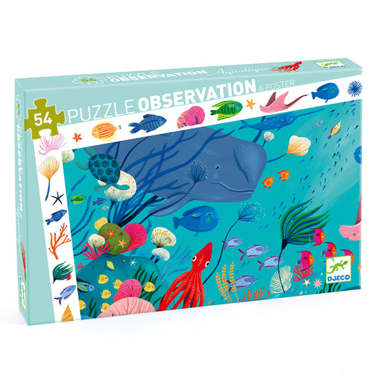 Aquatic – 54 piece Observation Puzzle