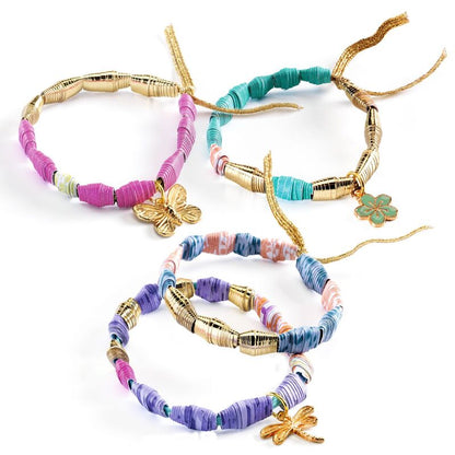 Do It Yourself Chic and Golden Bracelets by Djeco