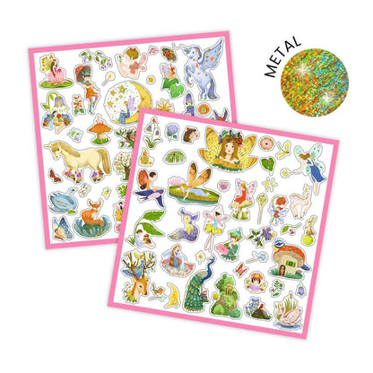 'Fantasy' – Metallic 160 Stickers