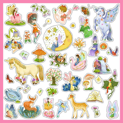 'Fantasy' – Metallic 160 Stickers