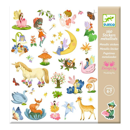 'Fantasy' – Metallic 160 Stickers