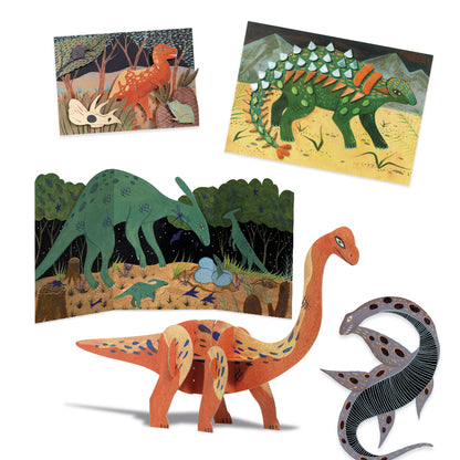 The World of Dinosaurs Multi Craft Box Kit