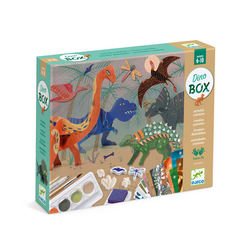 The World of Dinosaurs Multi Craft Box Kit