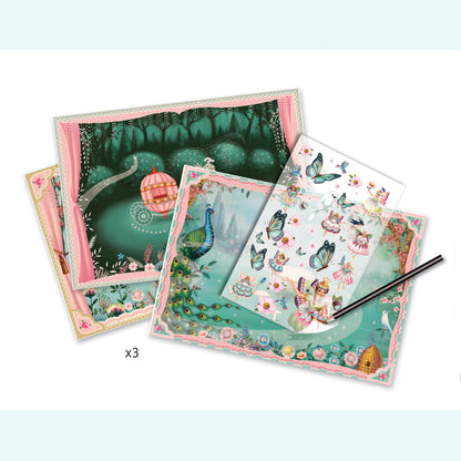 'In Fairyland' Fairy Scene Decals