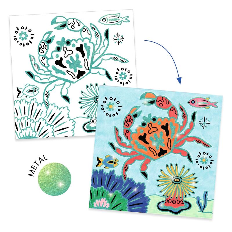 Under the Sea – Colouring Set