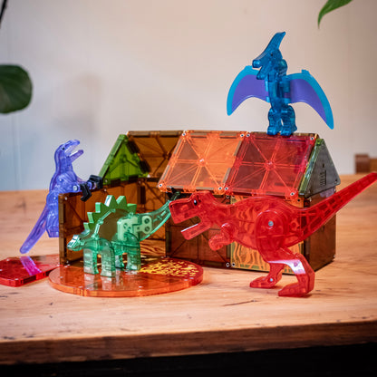 Magna-Tiles – Dino World – 40-teiliges Set