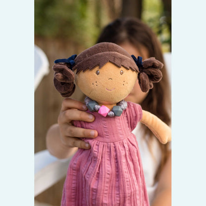 'Mandy' Brunette Doll with Bracelet (38cm)