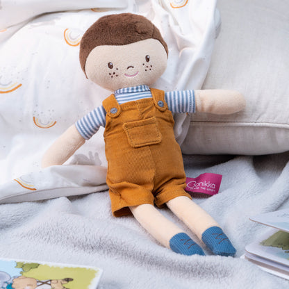 'Tim' Boy Doll in Overalls (32cm)