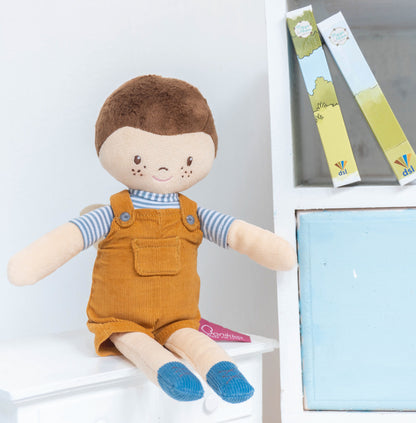 'Tim' Boy Doll in Overalls (32cm)