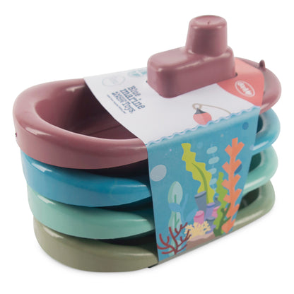 'Blue Marine' Four Piece Boat Set (Recycled Plastic)