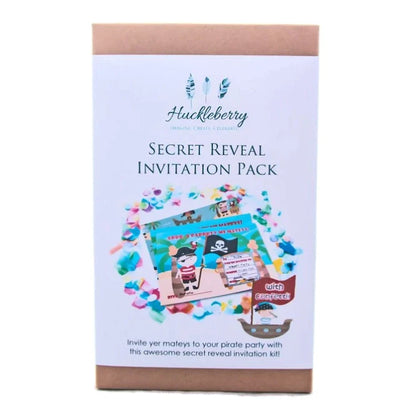 Secret Reveal Party Invitations – Pirate