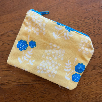 Organic Cotton Zip Purse