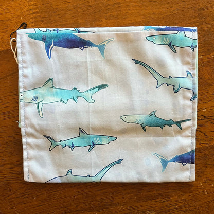 Organic Cotton Velcro Snack Bag