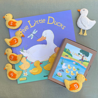 Finger Puppet Set – Five Little Ducks