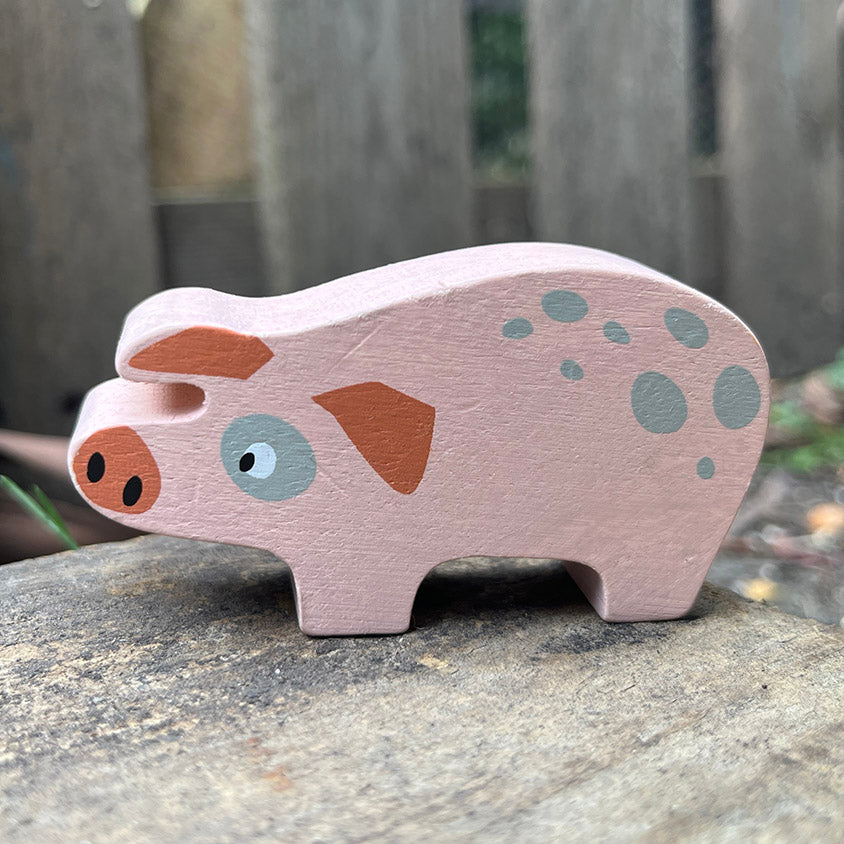 Wooden Pig