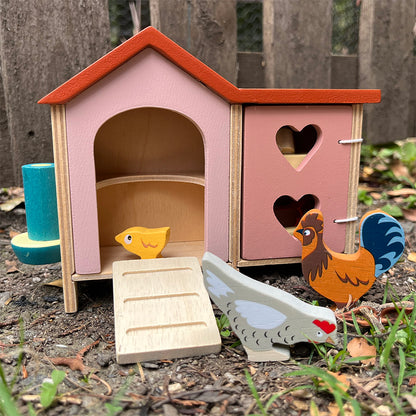 Tender Leaf Toys - Chicken Coop playset