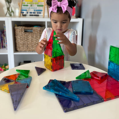 Magna-Tiles – Clear Colours – 32 Piece Set