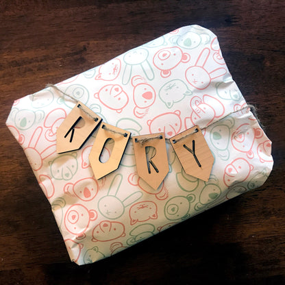 Premium Gift Wrapping Service - Baby Animals