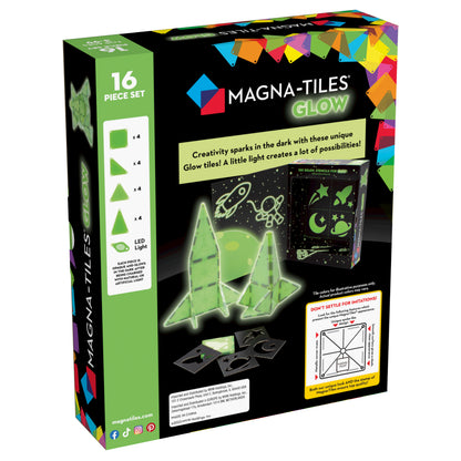 Magna-Tiles – Glow – 16 Piece Set