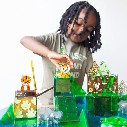 Magna-Tiles – Jungle Animals – 25 Piece Set