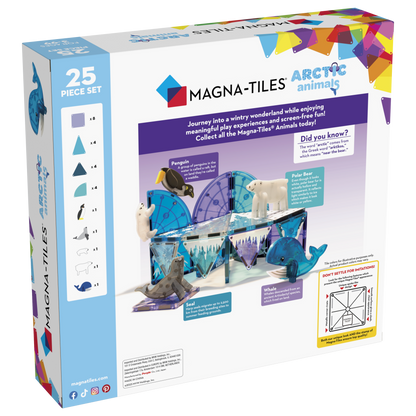 Magna-Tiles – Arctic Animals – 25 Piece Set