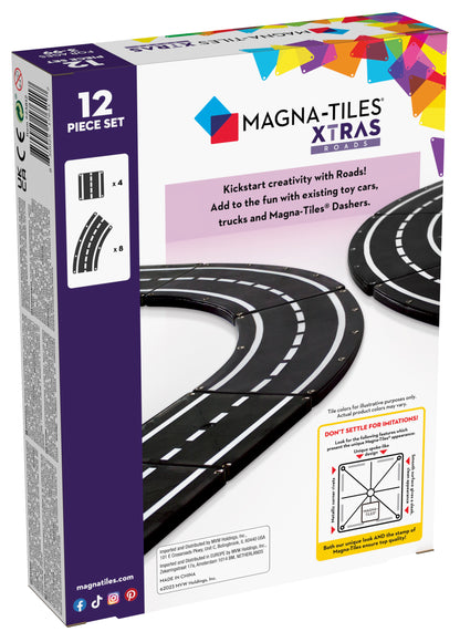 Magna-Tiles – Jalan Xtras – 12 Keping