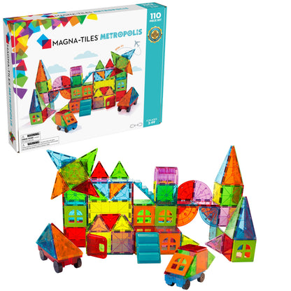 Magna-Tiles Metropolis 110-Piece Set