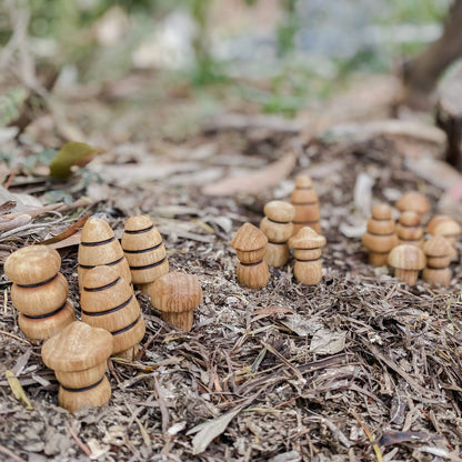 Wooden Figurine Set