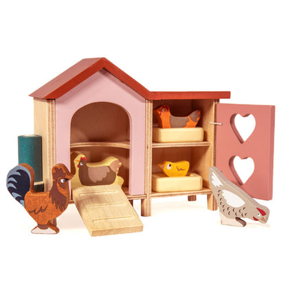 Tender Leaf Toys - Chicken Coop playset