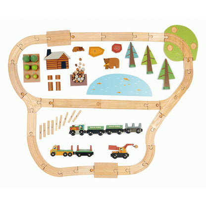 'Wild Pines' Wooden Train Set