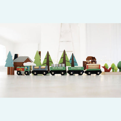 'Wild Pines' Wooden Train Set