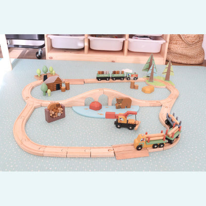 'Wild Pines' Wooden Train Set