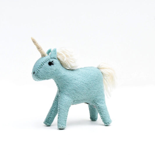 Felt Unicorn – Blue