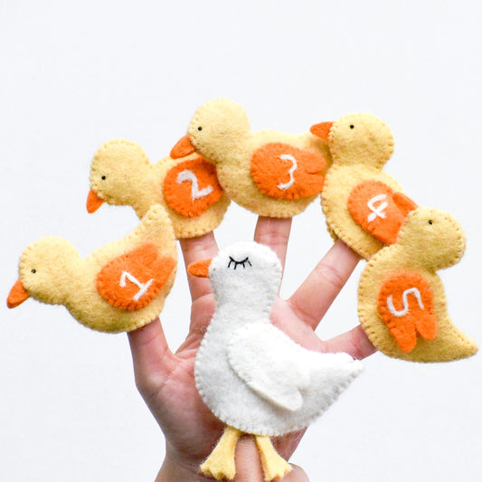Finger Puppet Set – Five Little Ducks