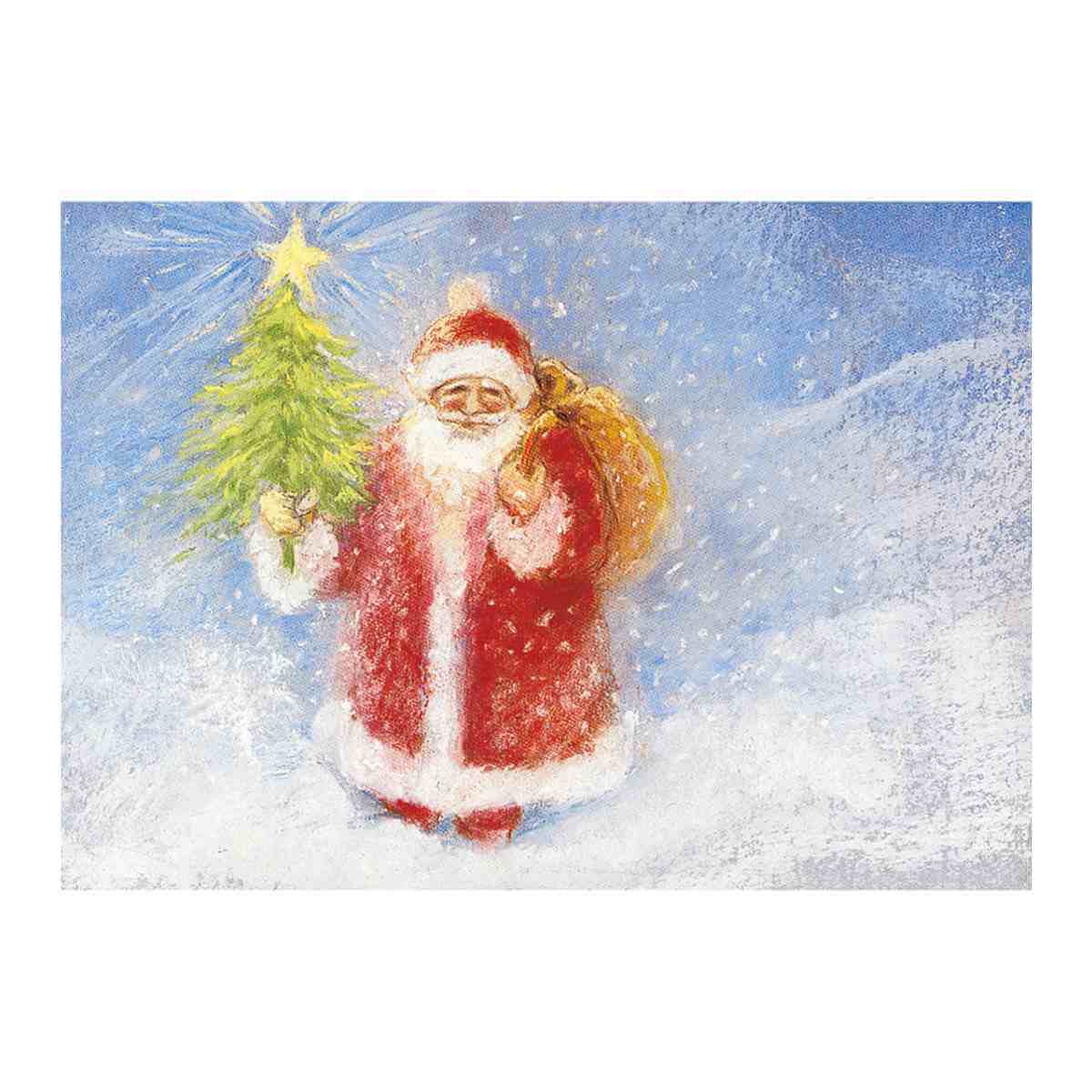 Christmas Santa Postcard