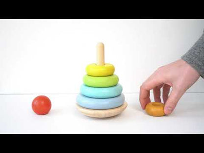 Le Toy Van Wooden Rainbow Stacker