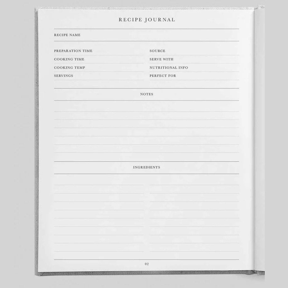 Recipes Journal